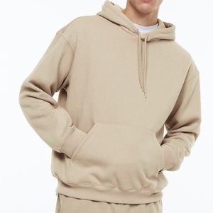 Relaxed fit hooded sweatshirt